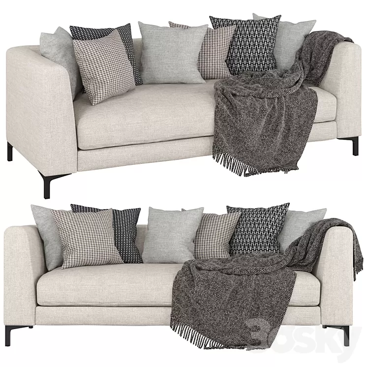 Terra sofa 3D Model Free