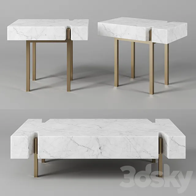 Terranova tables by Kgbl 3DModel
