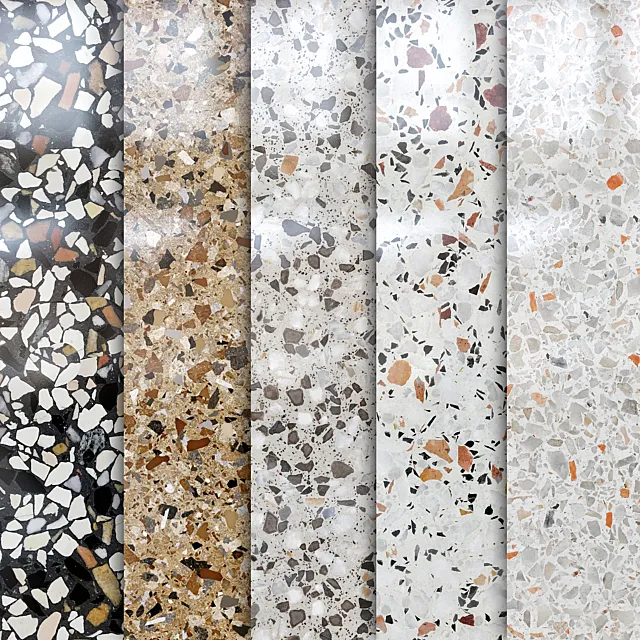 Terrazzo marble 2 3DModel