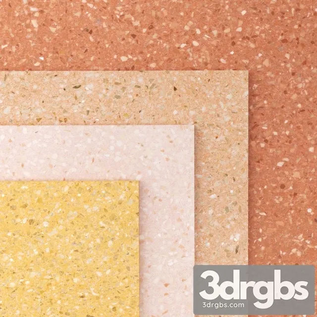 Terrazzo MIPA 1 3D Model Free