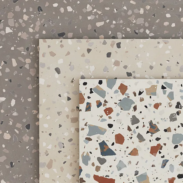 Terrazzo set3 3D Model