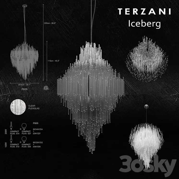 Terzani Iceberg 3D Model