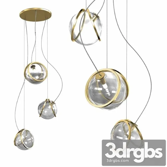 Terzani pug pendant light 3d model 3D Model Free