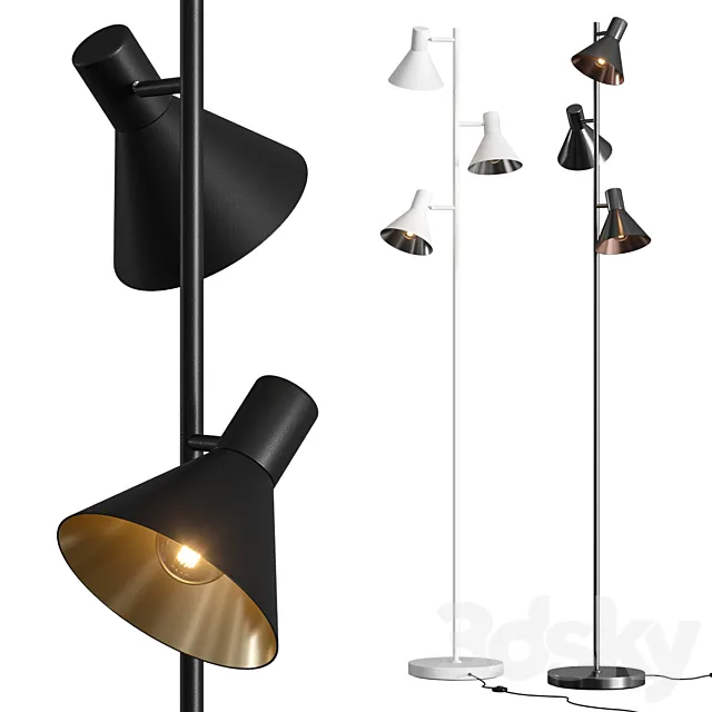 Terzo Light Harvey Floor Lamps 3DModel
