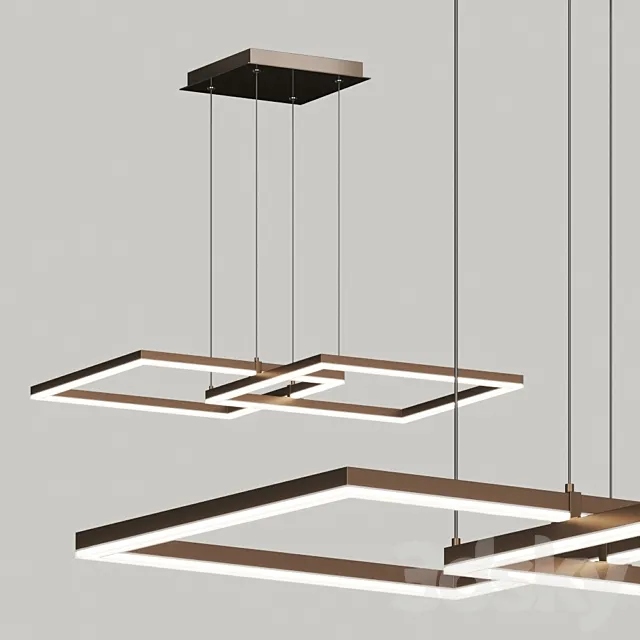 Terzo Light Linus Pendant Lamps 3D Model