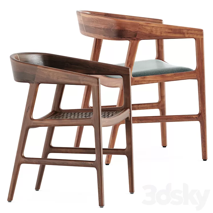Tesa chair by Artisan 3D Model Free