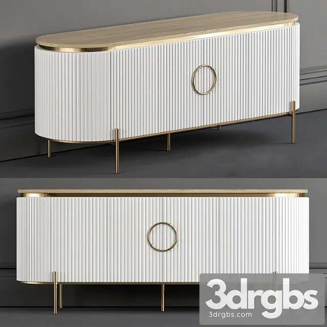 Tesla gold 2 3D Model Free