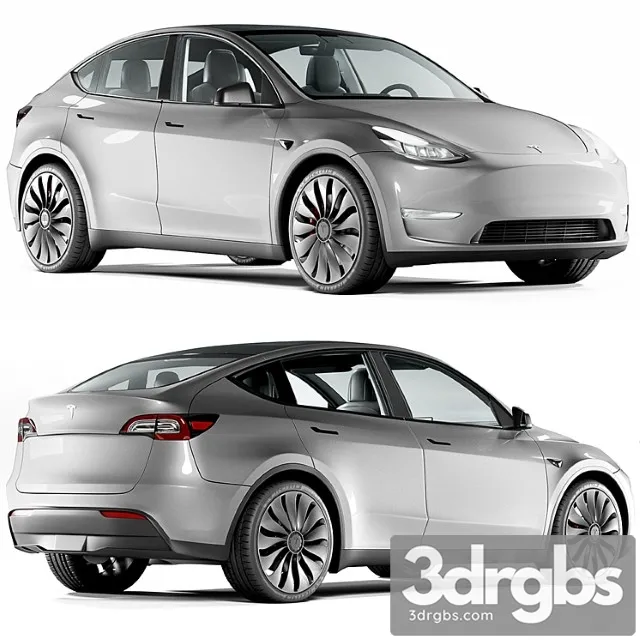 Tesla Model Y 3D Model Download