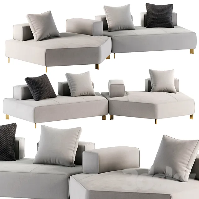 Tetra sofa by Bonaldo 3DModel