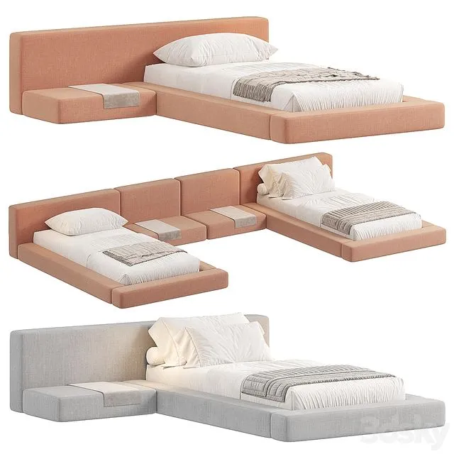 TETRIS Half Bed 3D Model