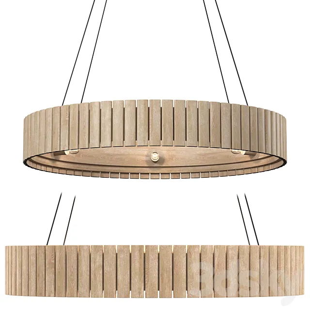 Tetterby Chandelier 3D Model