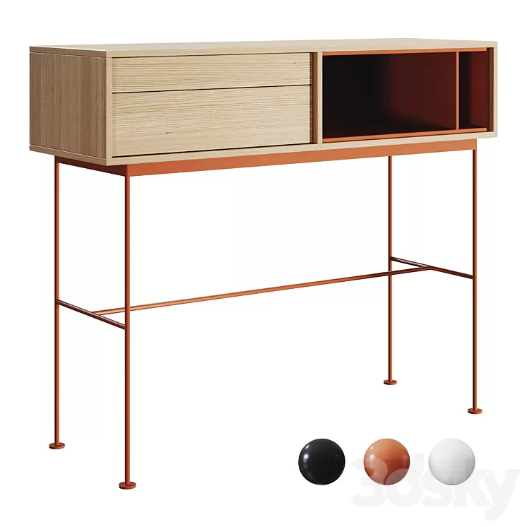 TEULAT – Yoko Console 3D Model