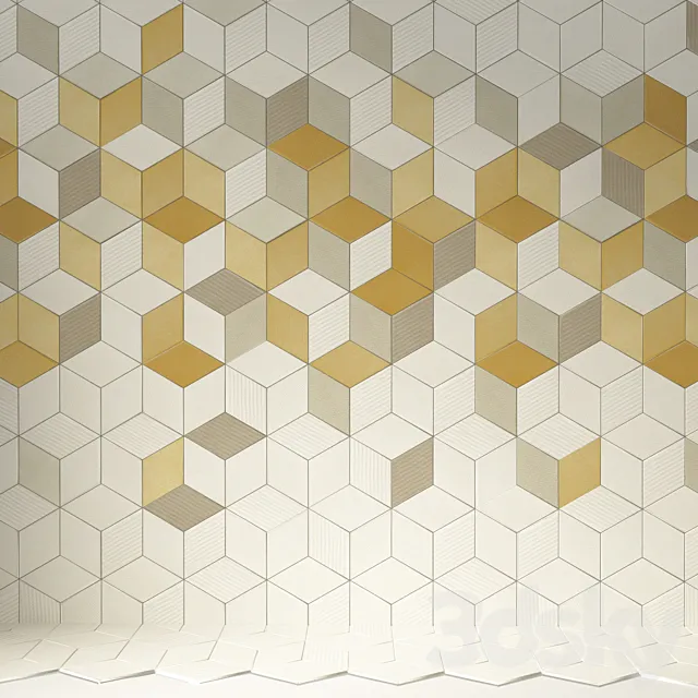 TEX Tile by Mutina SET 3D Model