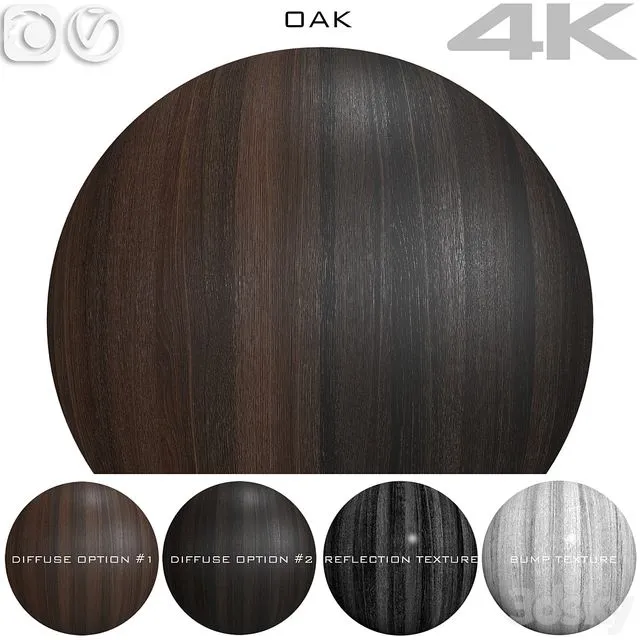 Texture Oak №20 3D Model