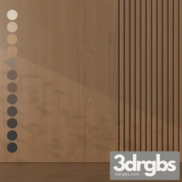 Texture of Oak Wood 076 3D Model Download