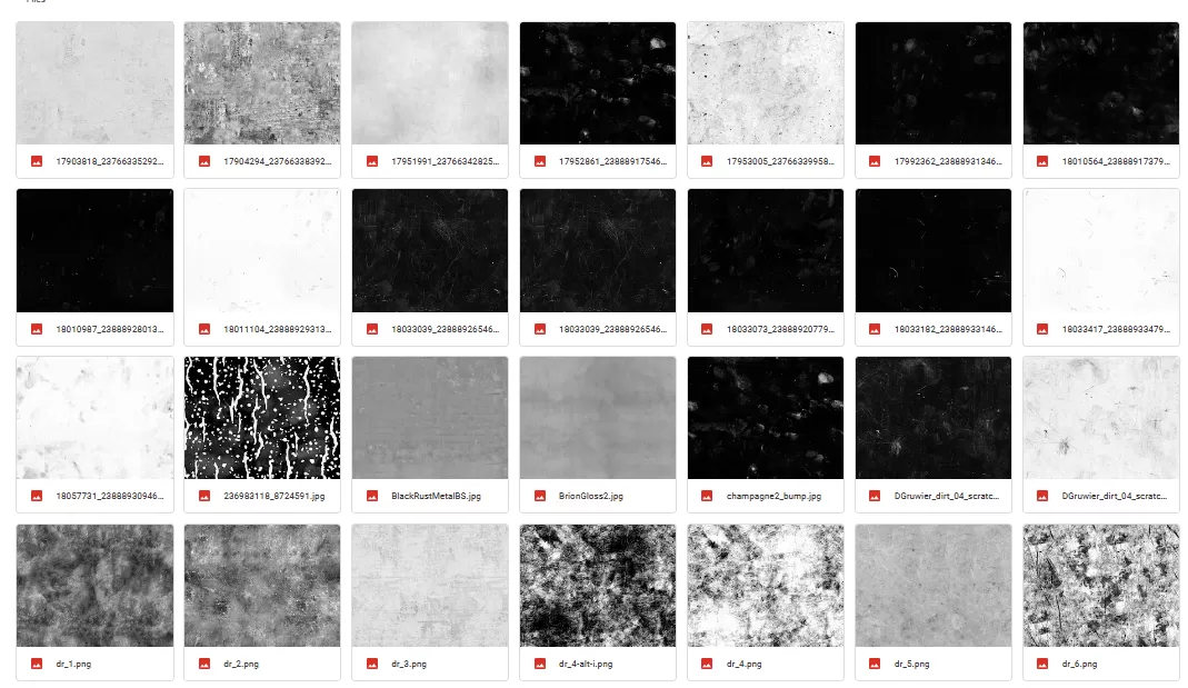 TEXTURES – 1000 DIRTY MAPS – FOR PRO DESIGNS