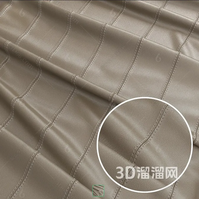 TEXTURES - LEATHER - CORONA - 3D MODEL - 609