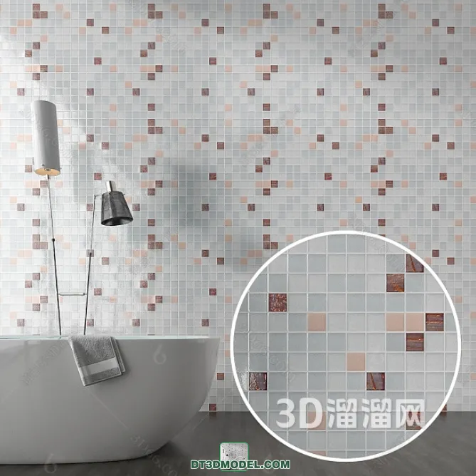 TEXTURES - MOSAIC - CORONA - 3D MODEL - 628
