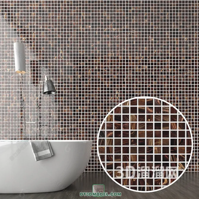 TEXTURES - MOSAIC - CORONA - 3D MODEL - 632