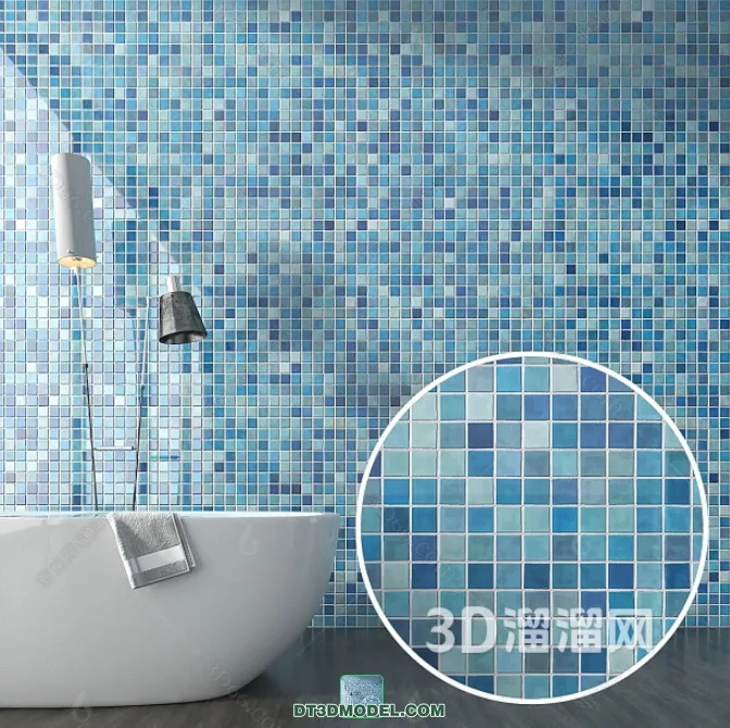 TEXTURES - MOSAIC - CORONA - 3D MODEL - 633