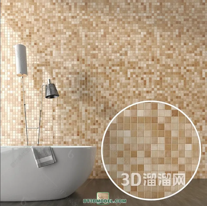 TEXTURES - MOSAIC - CORONA - 3D MODEL - 644