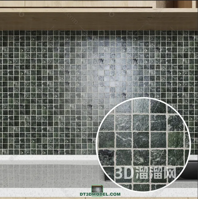 TEXTURES - MOSAIC - CORONA - 3D MODEL - 649