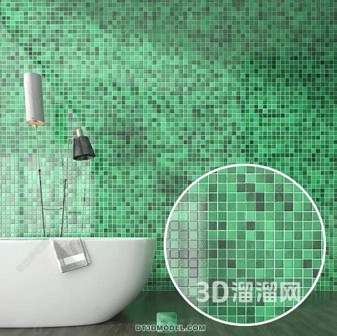 TEXTURES - MOSAIC - CORONA - 3D MODEL - 656