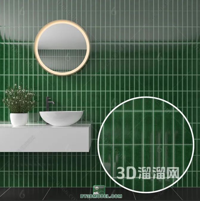 TEXTURES - MOSAIC - CORONA - 3D MODEL - 657