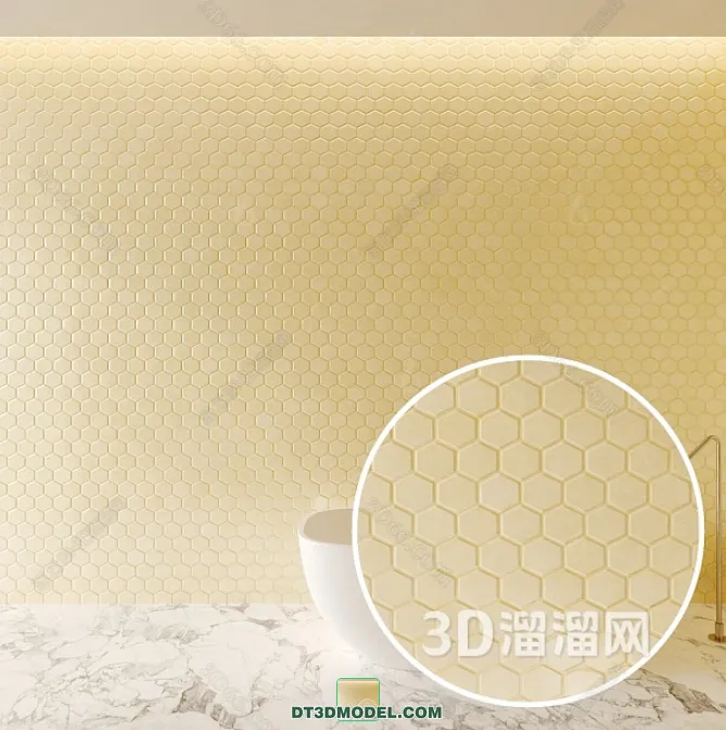 TEXTURES - MOSAIC - CORONA - 3D MODEL - 659