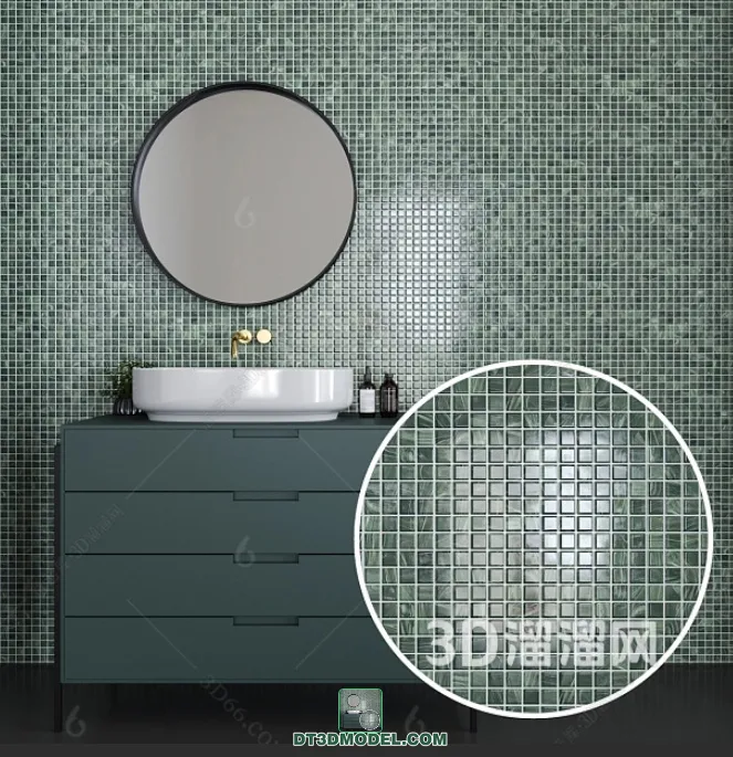 TEXTURES - MOSAIC - CORONA - 3D MODEL - 662