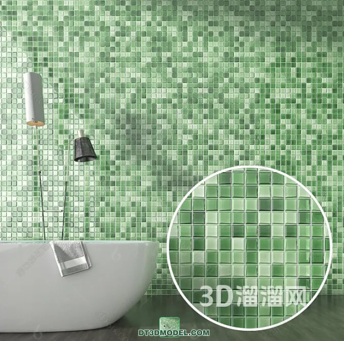 TEXTURES - MOSAIC - CORONA - 3D MODEL - 674