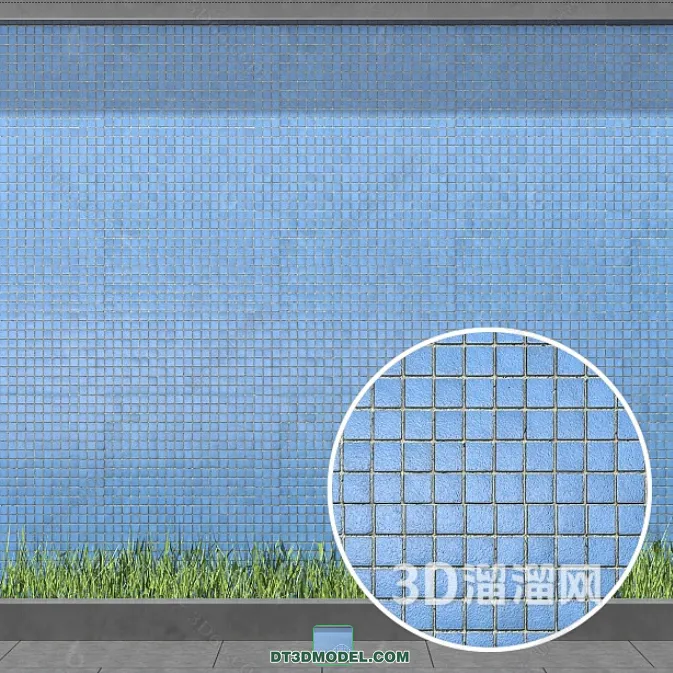 TEXTURES - MOSAIC - CORONA - 3D MODEL - 677