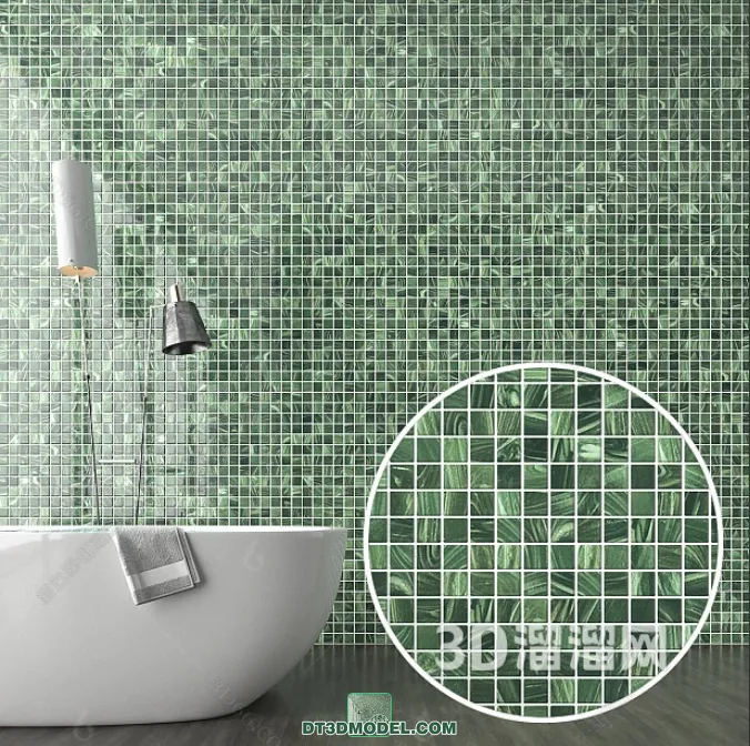 TEXTURES - MOSAIC - CORONA - 3D MODEL - 679