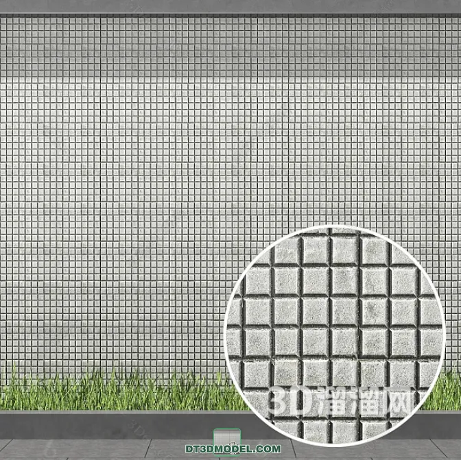 TEXTURES - MOSAIC - CORONA - 3D MODEL - 681