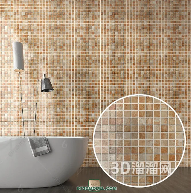 TEXTURES - MOSAIC - CORONA - 3D MODEL - 683