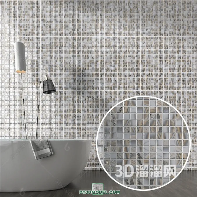 TEXTURES - MOSAIC - CORONA - 3D MODEL - 684