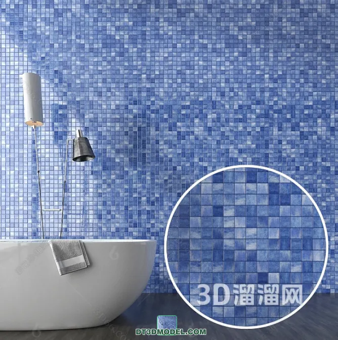 TEXTURES - MOSAIC - CORONA - 3D MODEL - 697