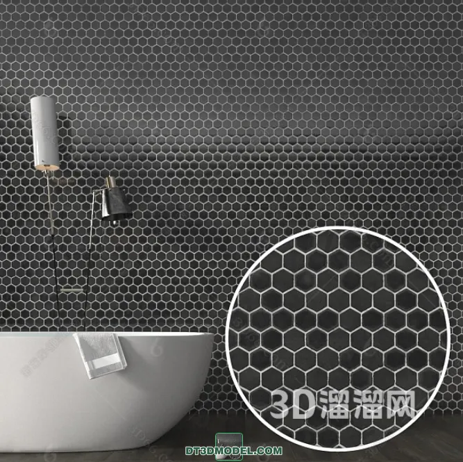 TEXTURES - MOSAIC - CORONA - 3D MODEL - 698