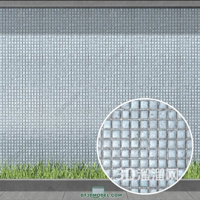 TEXTURES - MOSAIC - CORONA - 3D MODEL - 704