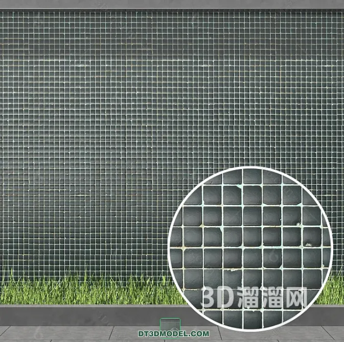 TEXTURES - MOSAIC - CORONA - 3D MODEL - 705