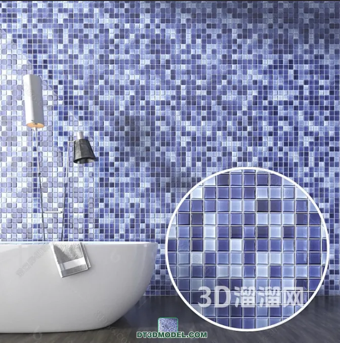 TEXTURES - MOSAIC - CORONA - 3D MODEL - 706