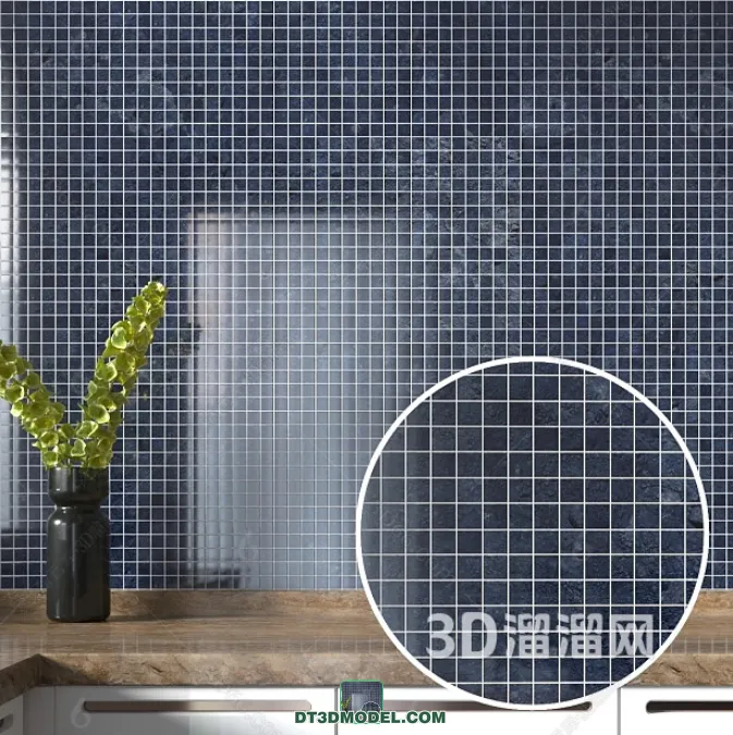 TEXTURES - MOSAIC - CORONA - 3D MODEL - 732