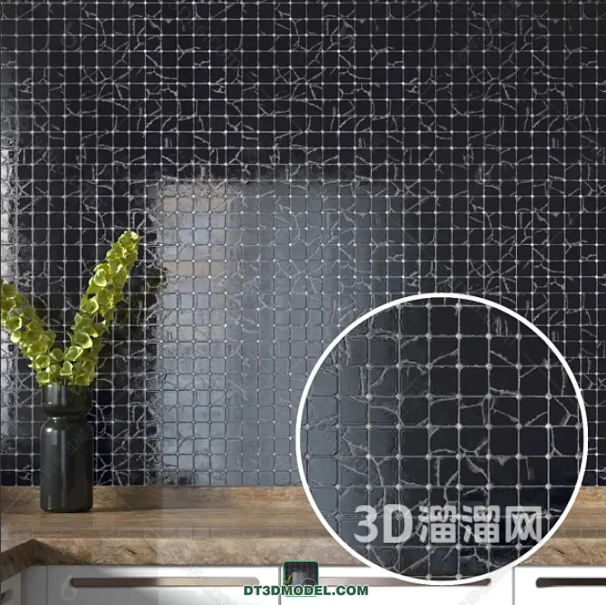 TEXTURES - MOSAIC - CORONA - 3D MODEL - 733