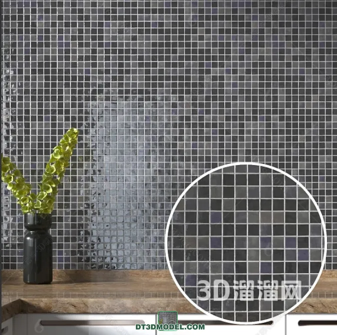 TEXTURES - MOSAIC - CORONA - 3D MODEL - 736