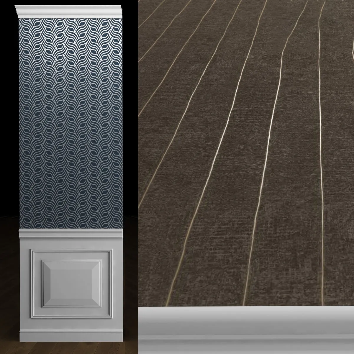 textures - York Dazzling Dimensions wallpaper 3D Model