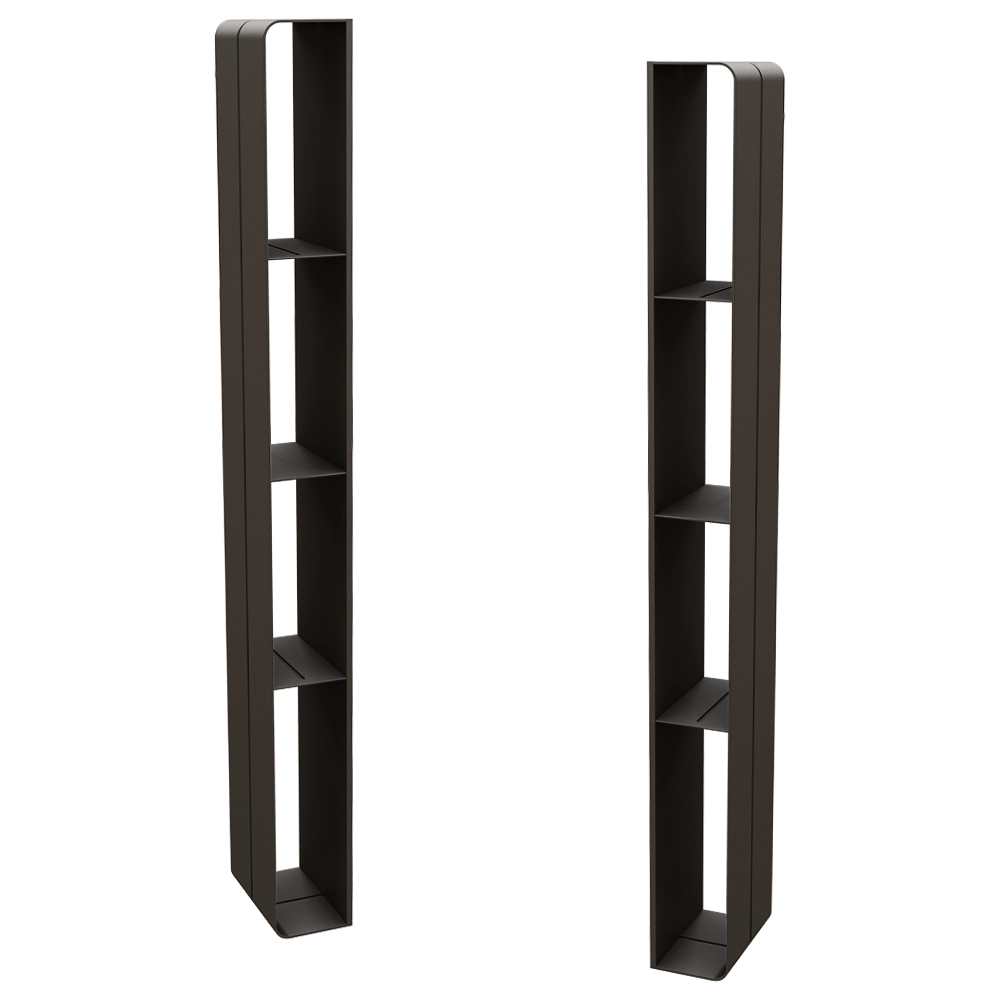Tezza  - Shelf Invis Flex Vertical 3D Model