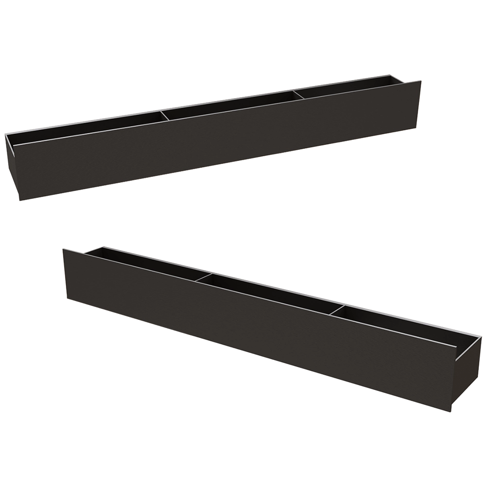 Tezza  - Storage shelf Lava hooks 3D Model