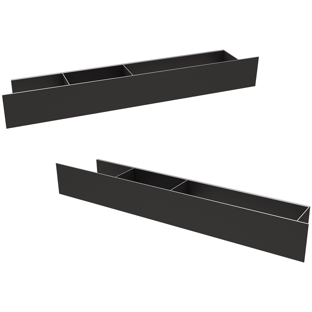 Tezza  - Storage shelf with paper holder and towel bar Tre 3D Model