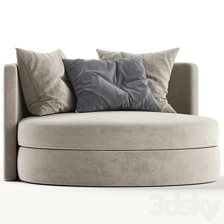 Thaire Sofa 3D Model Free