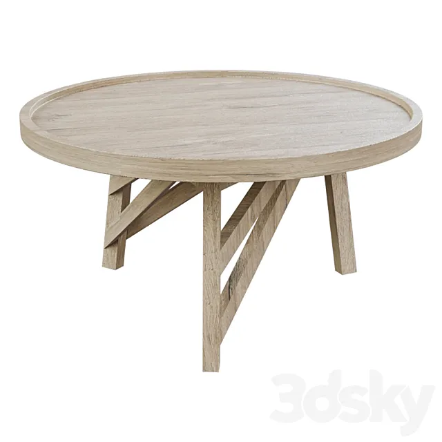 Thais coffee table 3D Model
